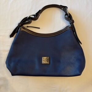 Dooney & Bourke Blue Leather Women's Bag